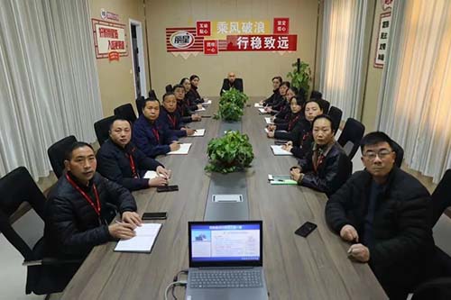 麗星公司2023開工**課，學(xué)習(xí)安全生產(chǎn)