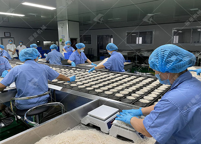 麗星速食方便粉絲設(shè)備多元化生產(chǎn)，淀粉原料適配超廣泛