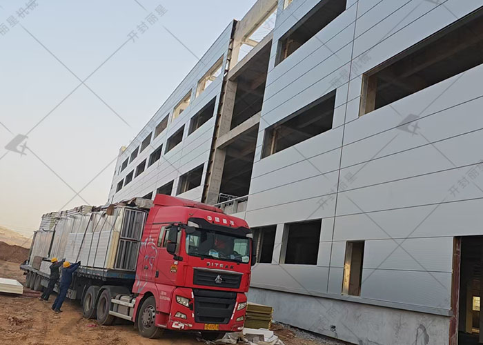 麗星大型粉絲設(shè)備配套烘干線送達(dá)安陽(yáng)