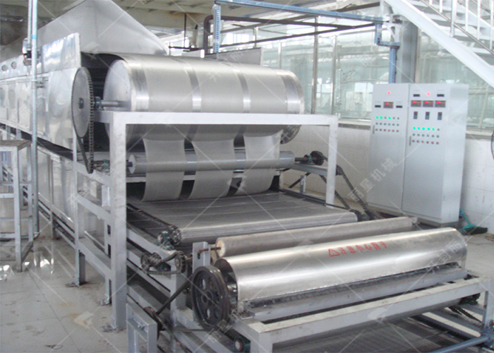 麗星自動化粉皮機(jī)，果蔬汁粉皮規(guī)?；a(chǎn)設(shè)備