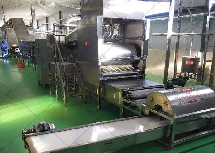 告別手工！麗星自動(dòng)化苕皮寬粉設(shè)備