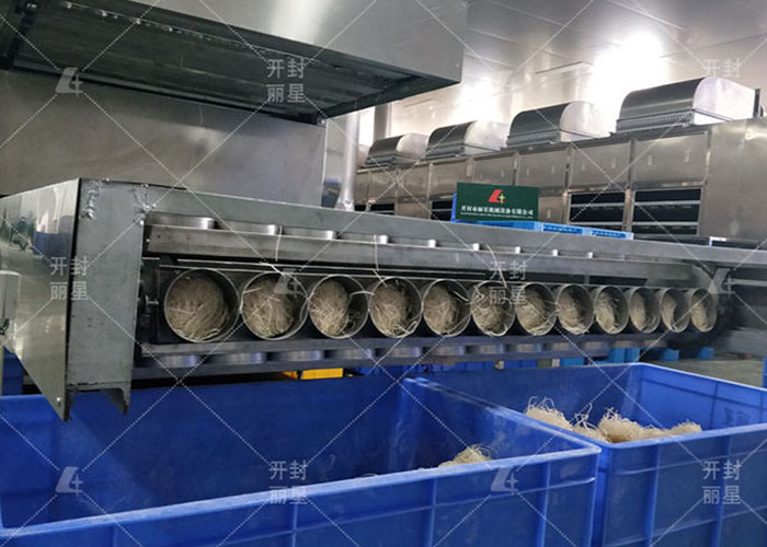 麗星帶你看懂速食粉絲自動化設(shè)備涂布鋪漿工藝